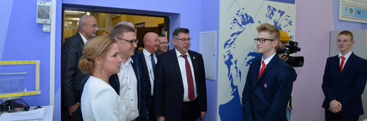 Губернатор Челябинской области Алексей Текслер впервые посетил МГТУ им. Г.И. Носова